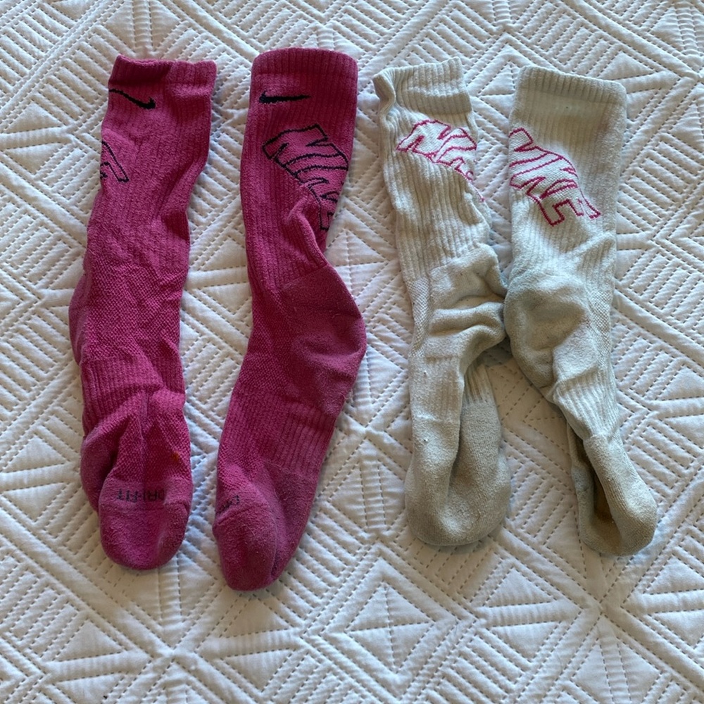 Nike shin length sock bundle.